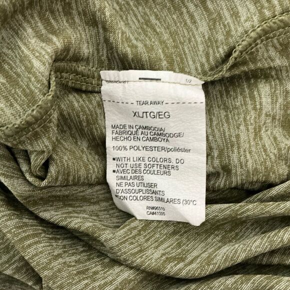 Under Armour Tech ½ Zip Long Sleeve green shirt size XL - Picture 5 of 5